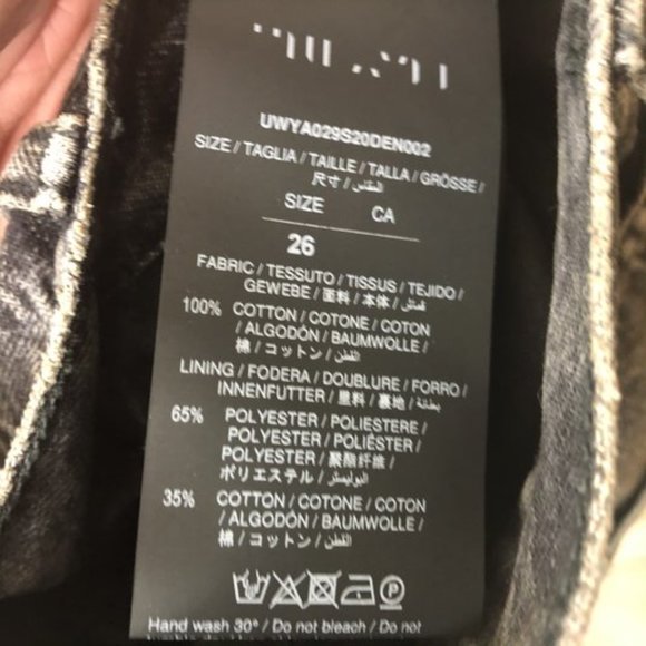 Unravel Project Sz 26 Distressed Baggy Jeans - Picture 8 of 9